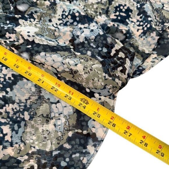 Club Monaco Palazzo Pants Jessyn Women Sz 4  Wide Leg Flowy Printed - Picture 11 of 13